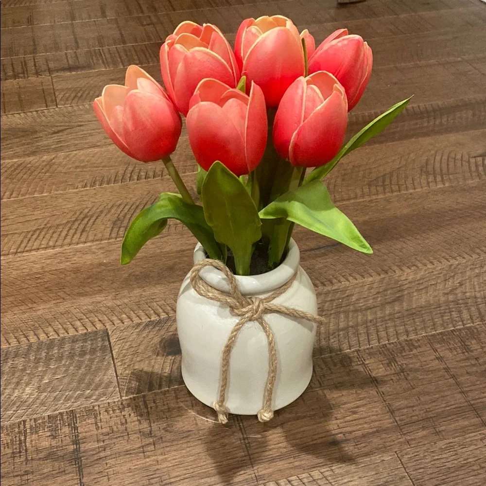 Artificial Tulips Decor