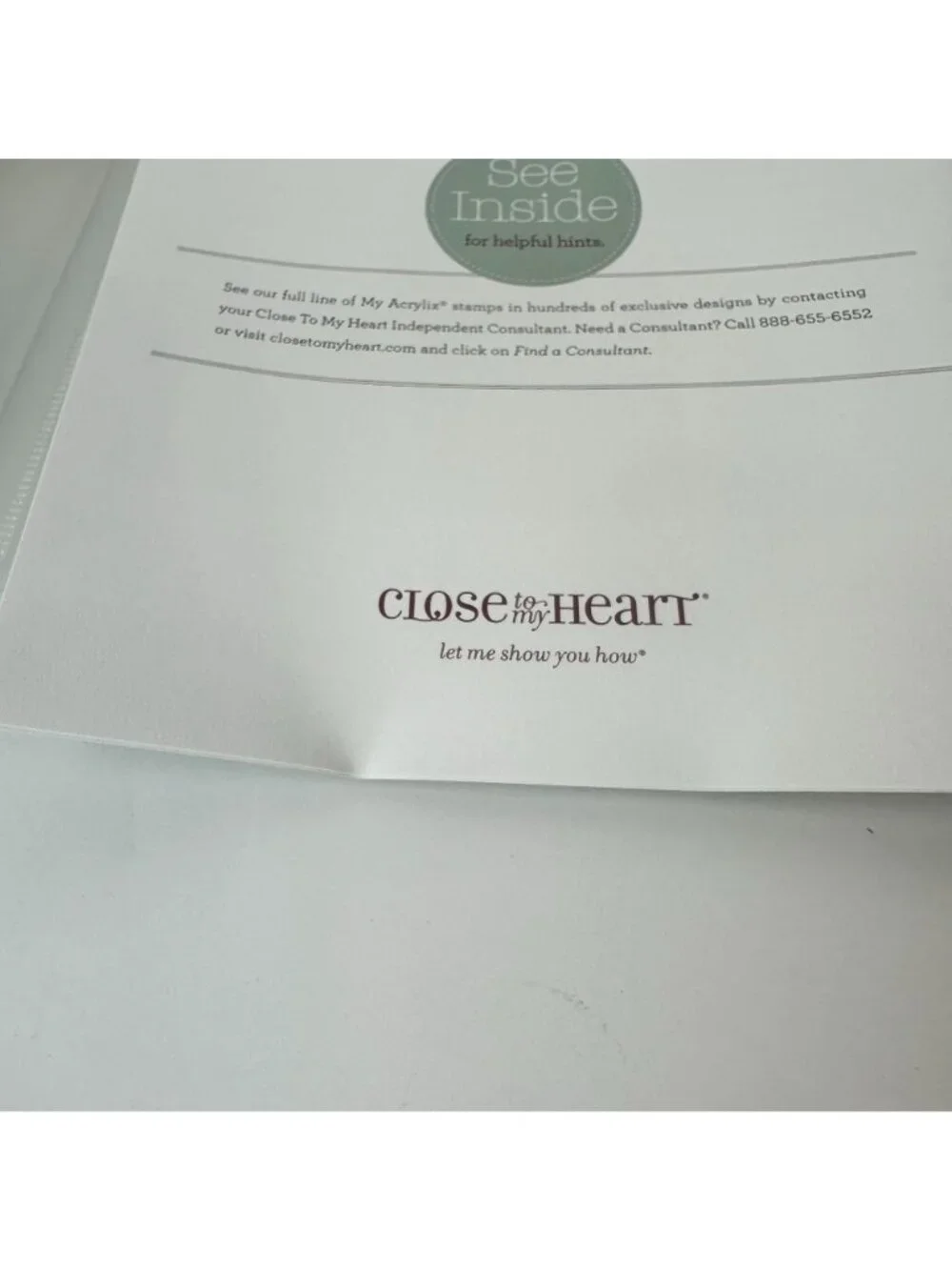 Close To My Heart thanks stopping