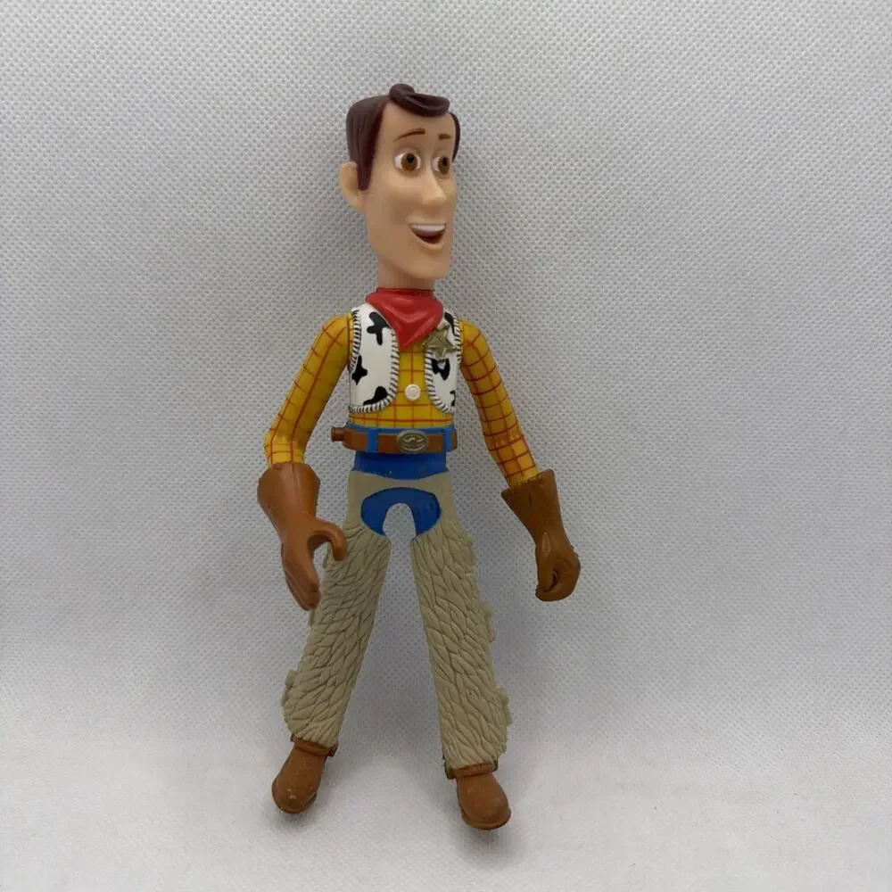 Disney Pixar Toy Story 6” Woody Figure with Chaps moveable arms & head