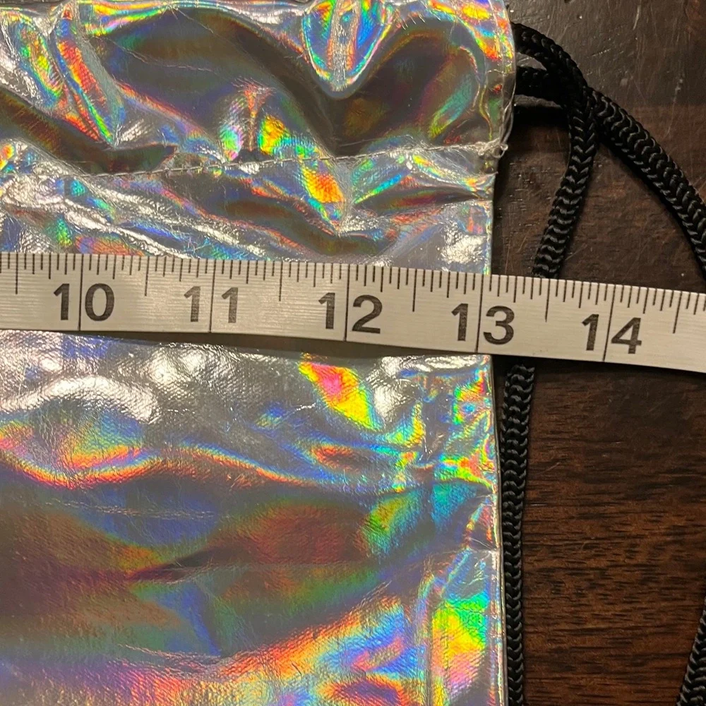 Texas Illfest Holographic Drawstring Backpack - Austin Music Art Festival!