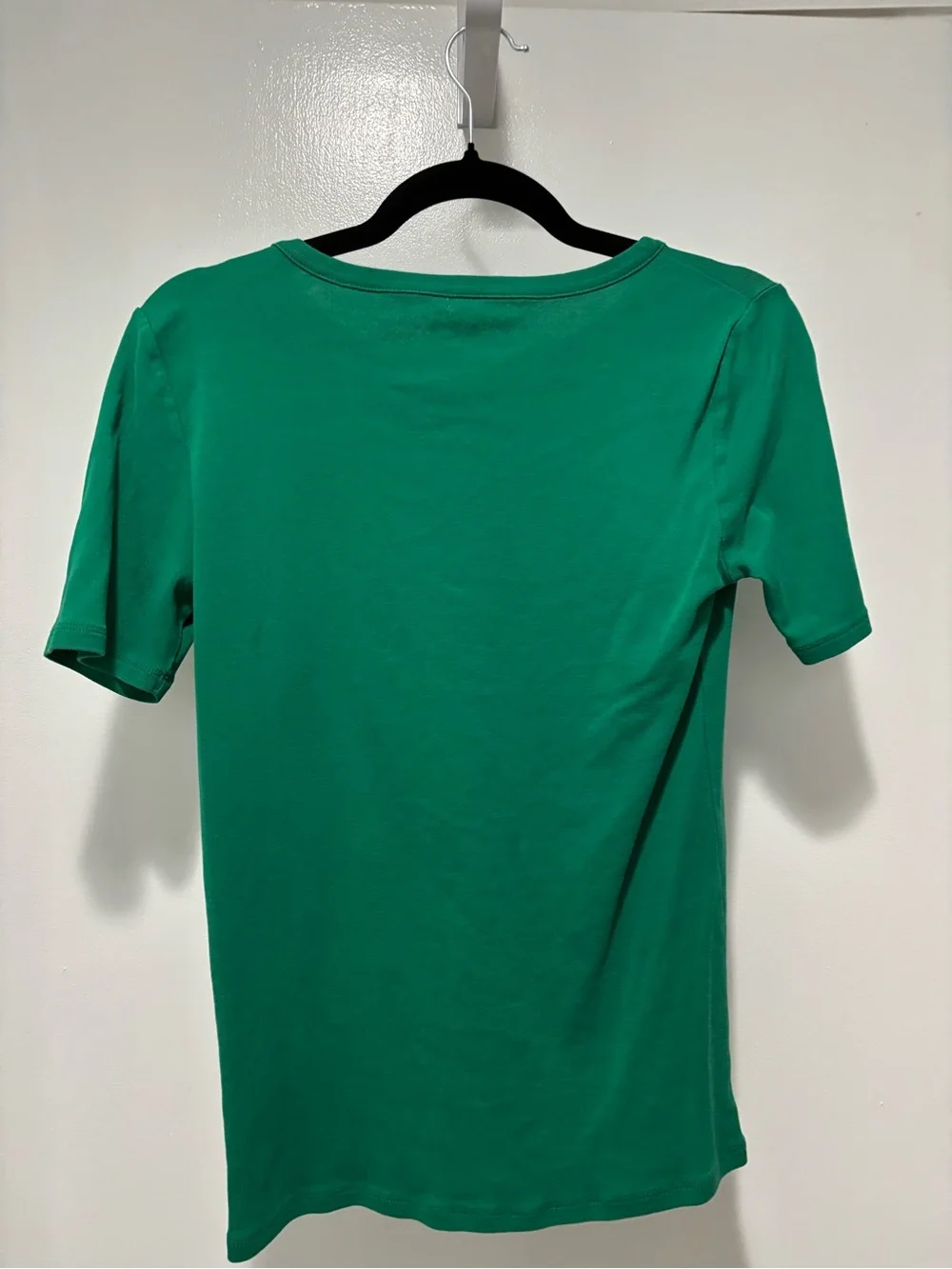 J. Crew Short Sleeve Green Crewneck Tee Medium
