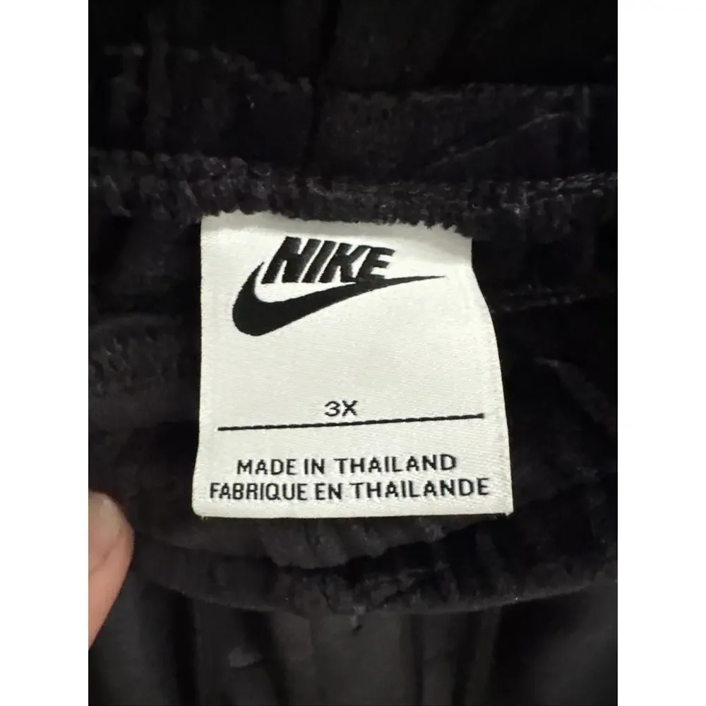 Nike velour fabric