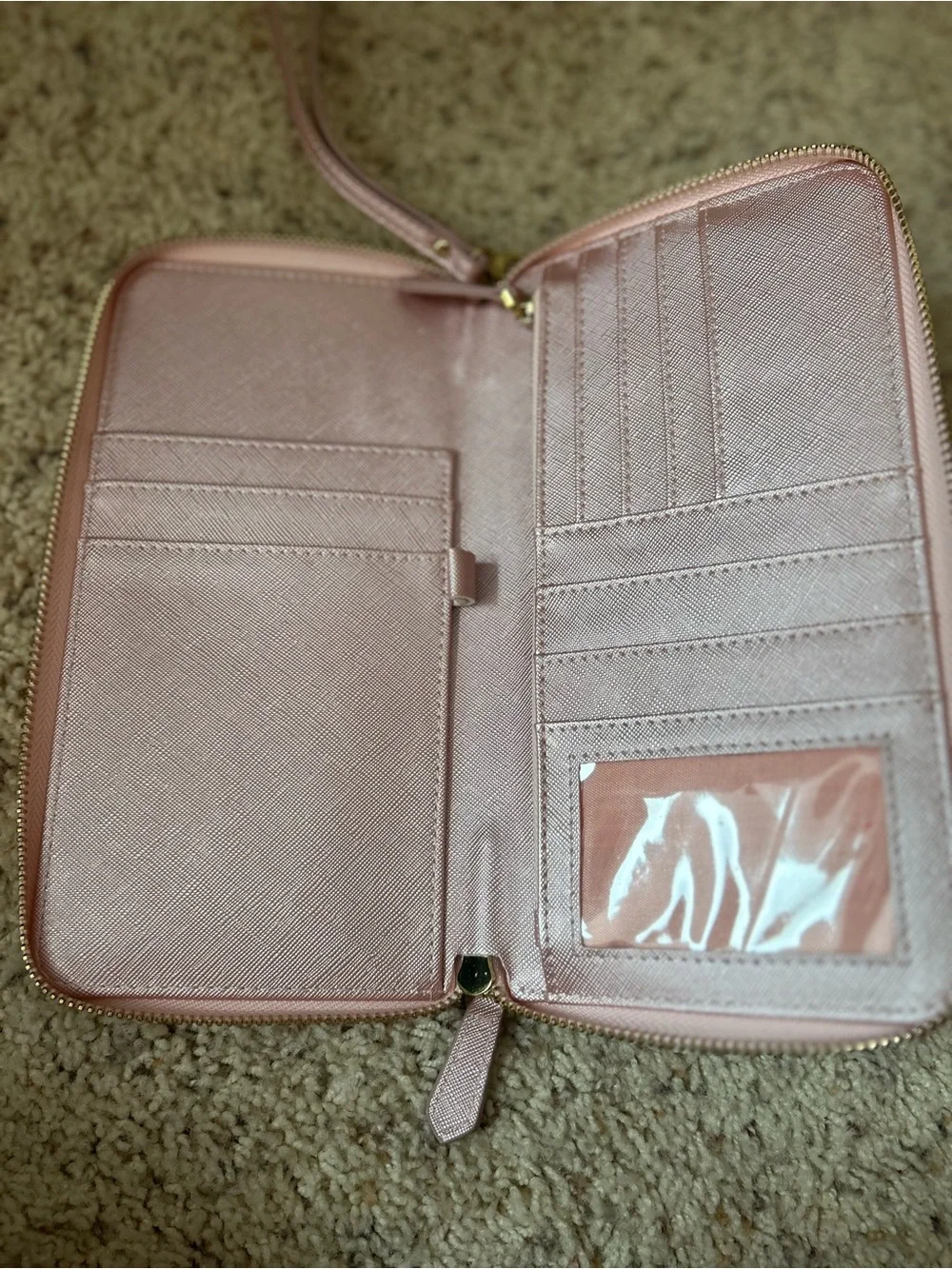 Aldo metallic pink