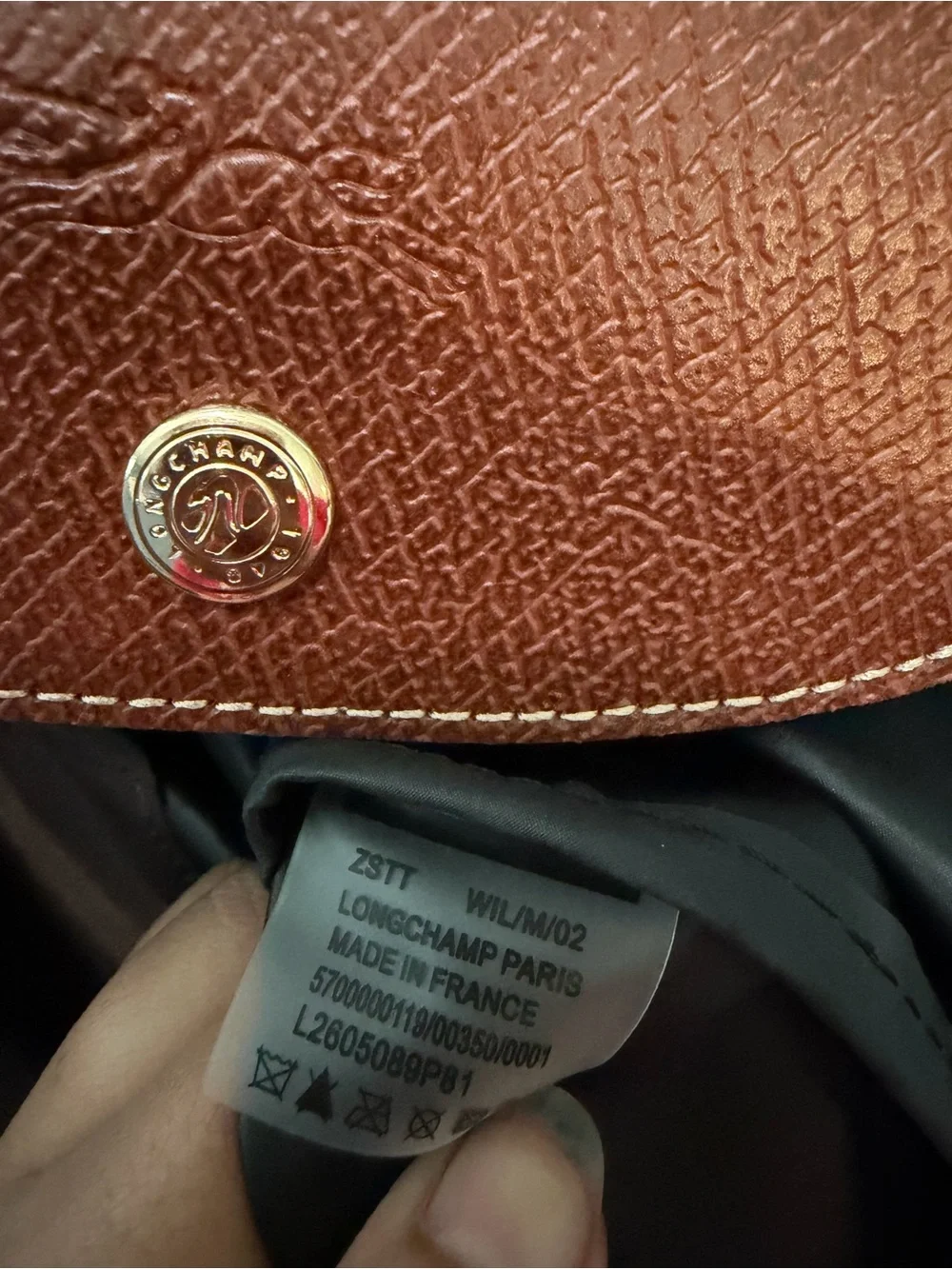Longchamp Brown Tote Bag