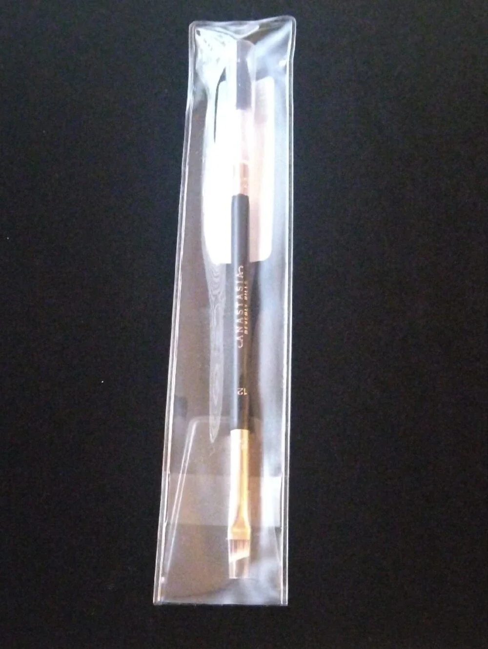 Anastasia Dipbrow Set. Pomade - Black and Rose Gold Box & Brush #12