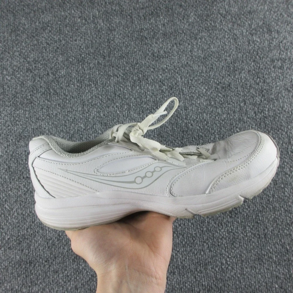 Saucony Integrity Walker 3 Shoes Womens Size 10 White Leather Athletic S50204-1