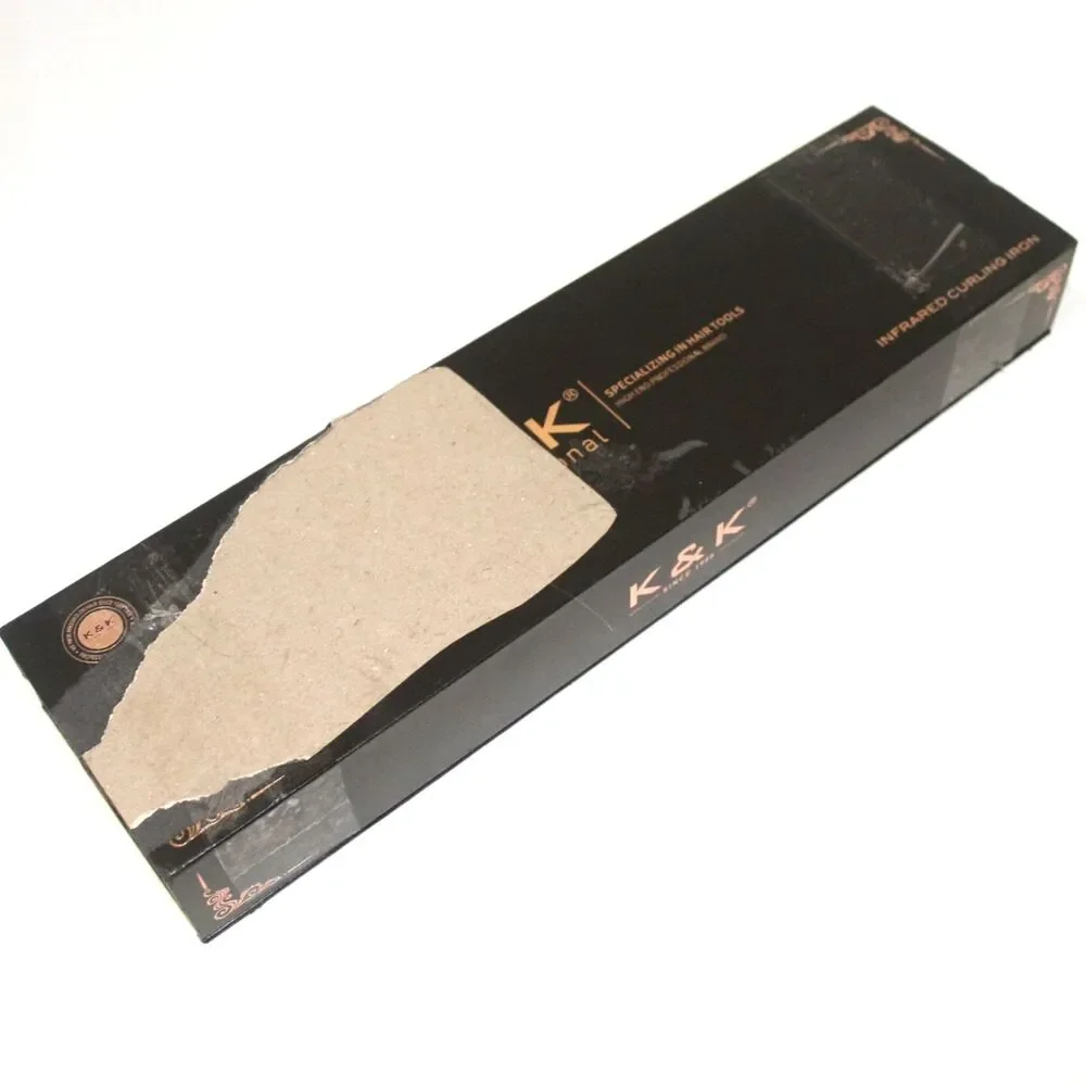K&K Professional Infrared 28mm Ceramic Curling Iron 450F 80W QY-2038