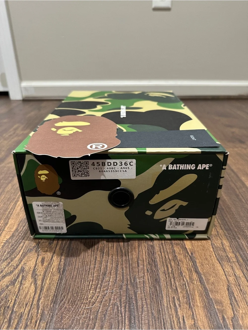A Bathing Ape men size