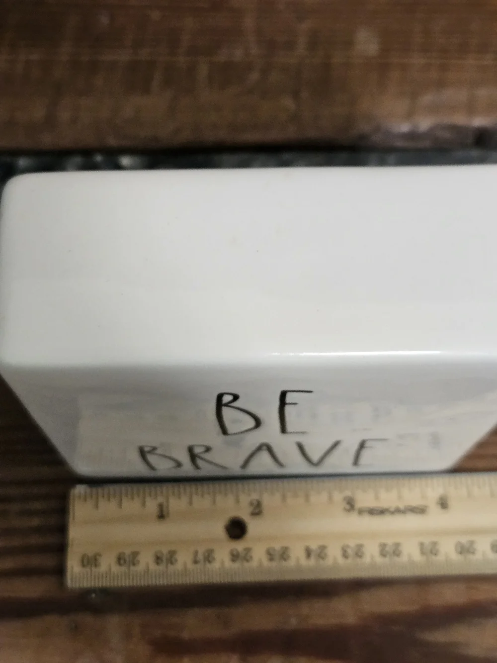 Rae Dunn square ceramic