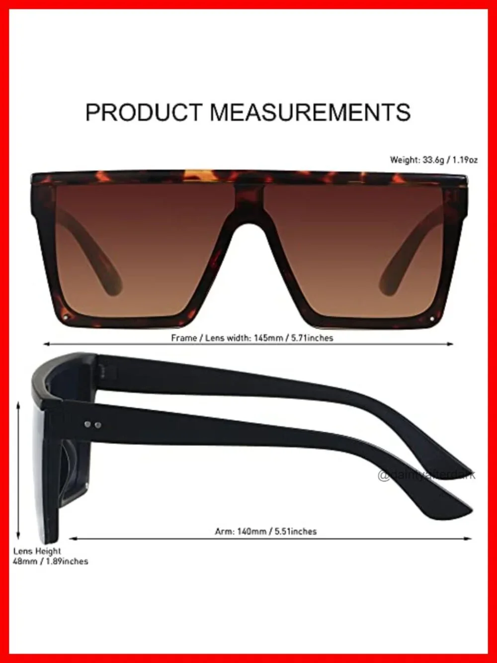 N/A these oversized