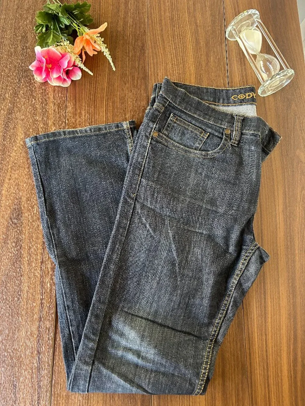 Cody James Men's Jeans 33x32 Dark Wash Denim Western