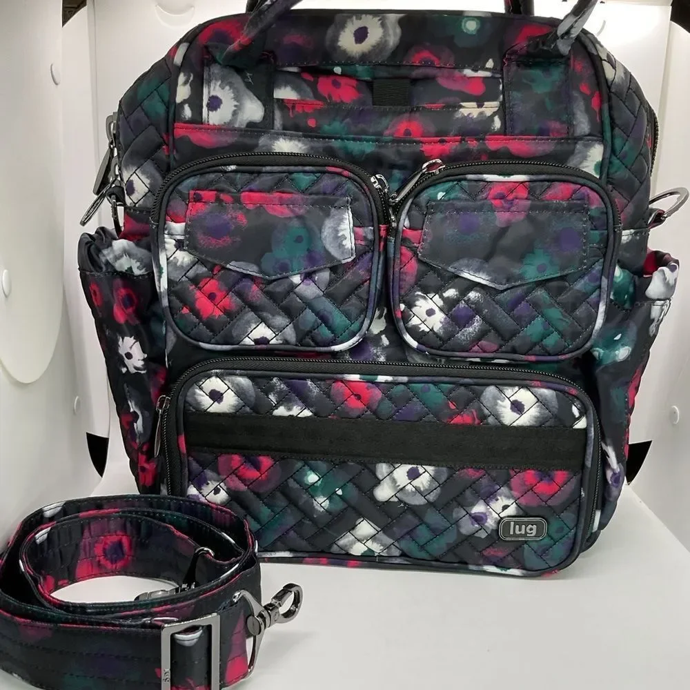 Lug Mini Puddle Jumper Floral Bag