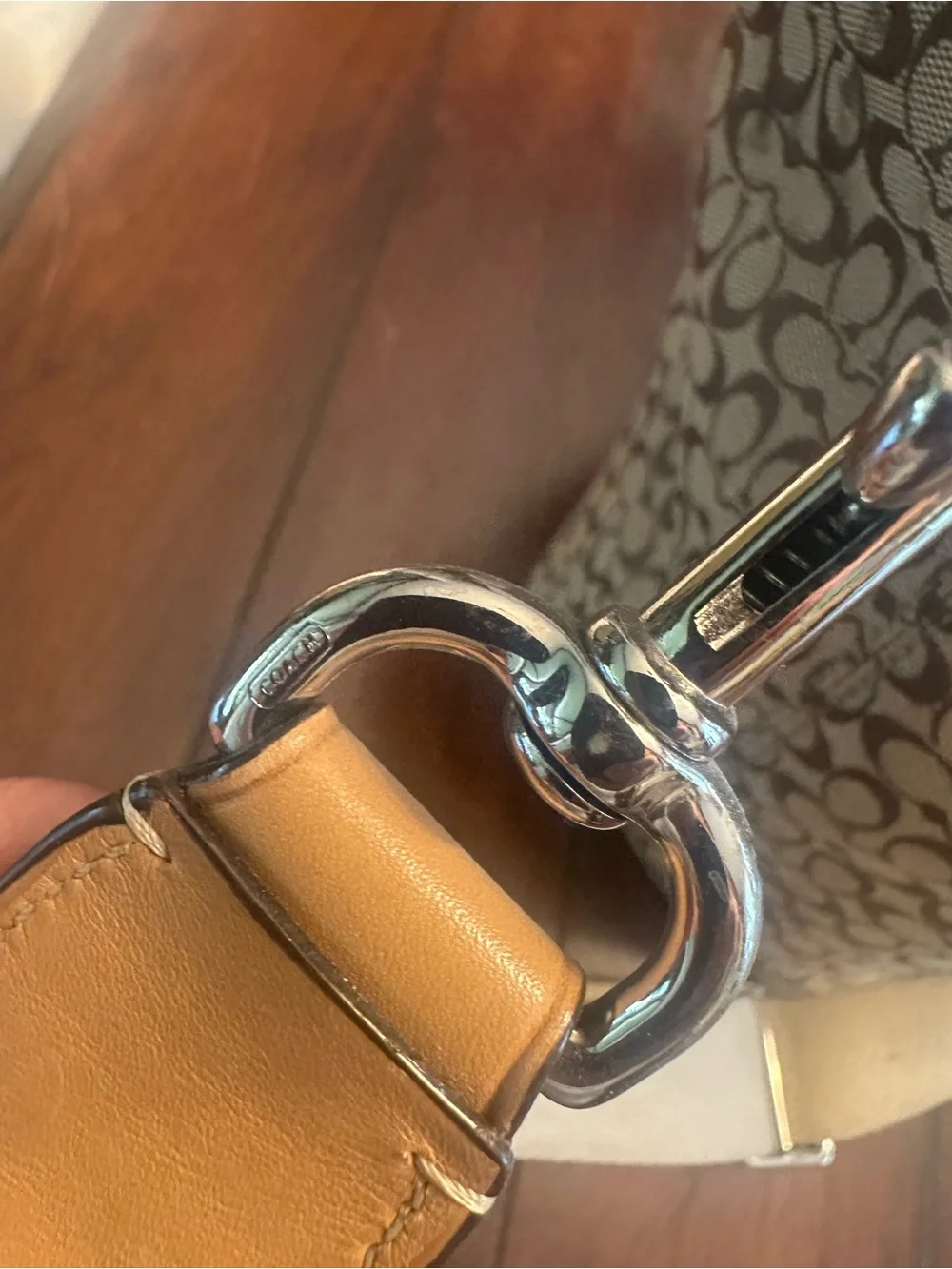 Coach signature canvas