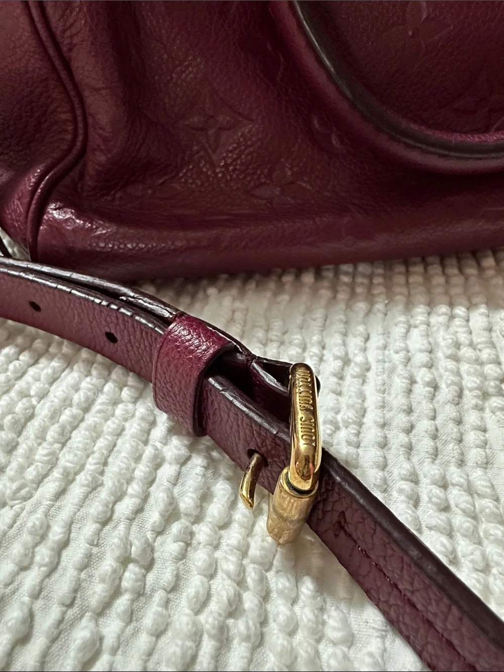 Louis Vuitton structured louis