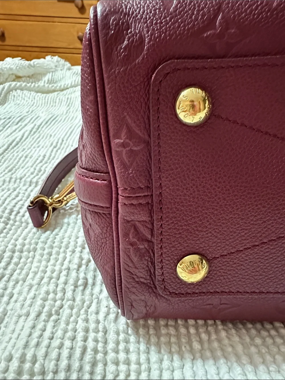 Louis Vuitton structured louis