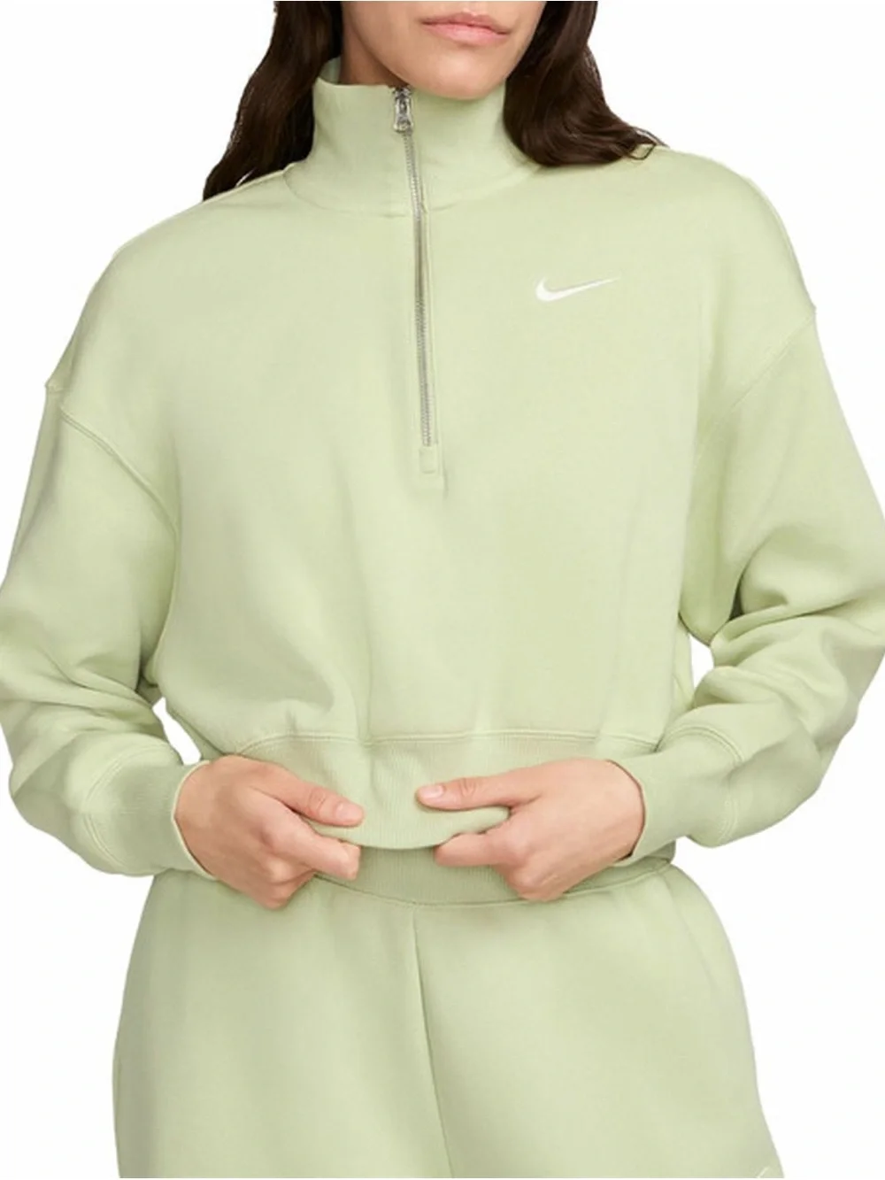 Nike cropped half
