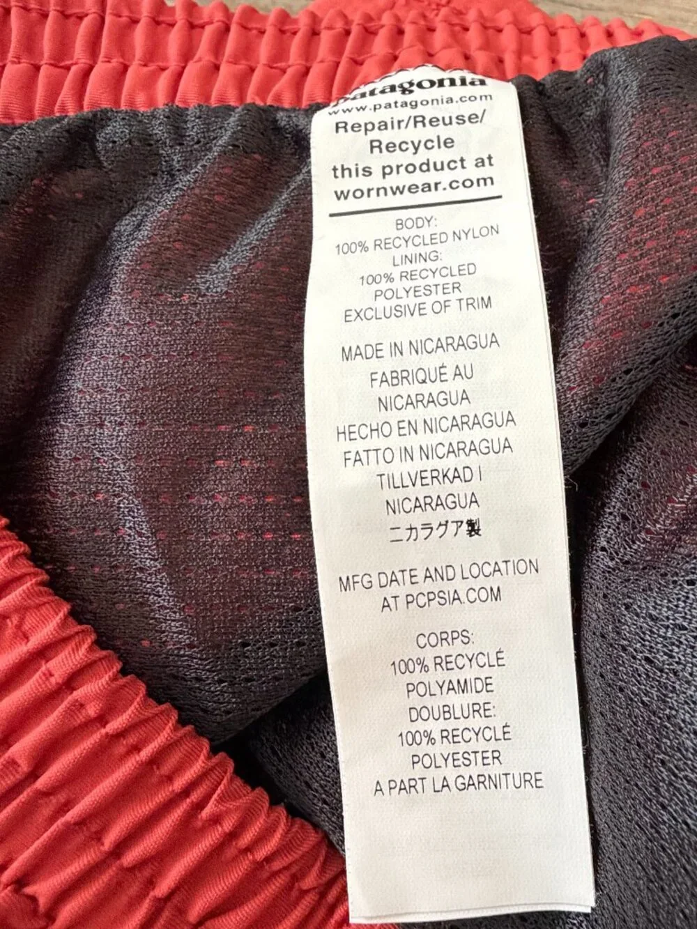 Patagonia new tags