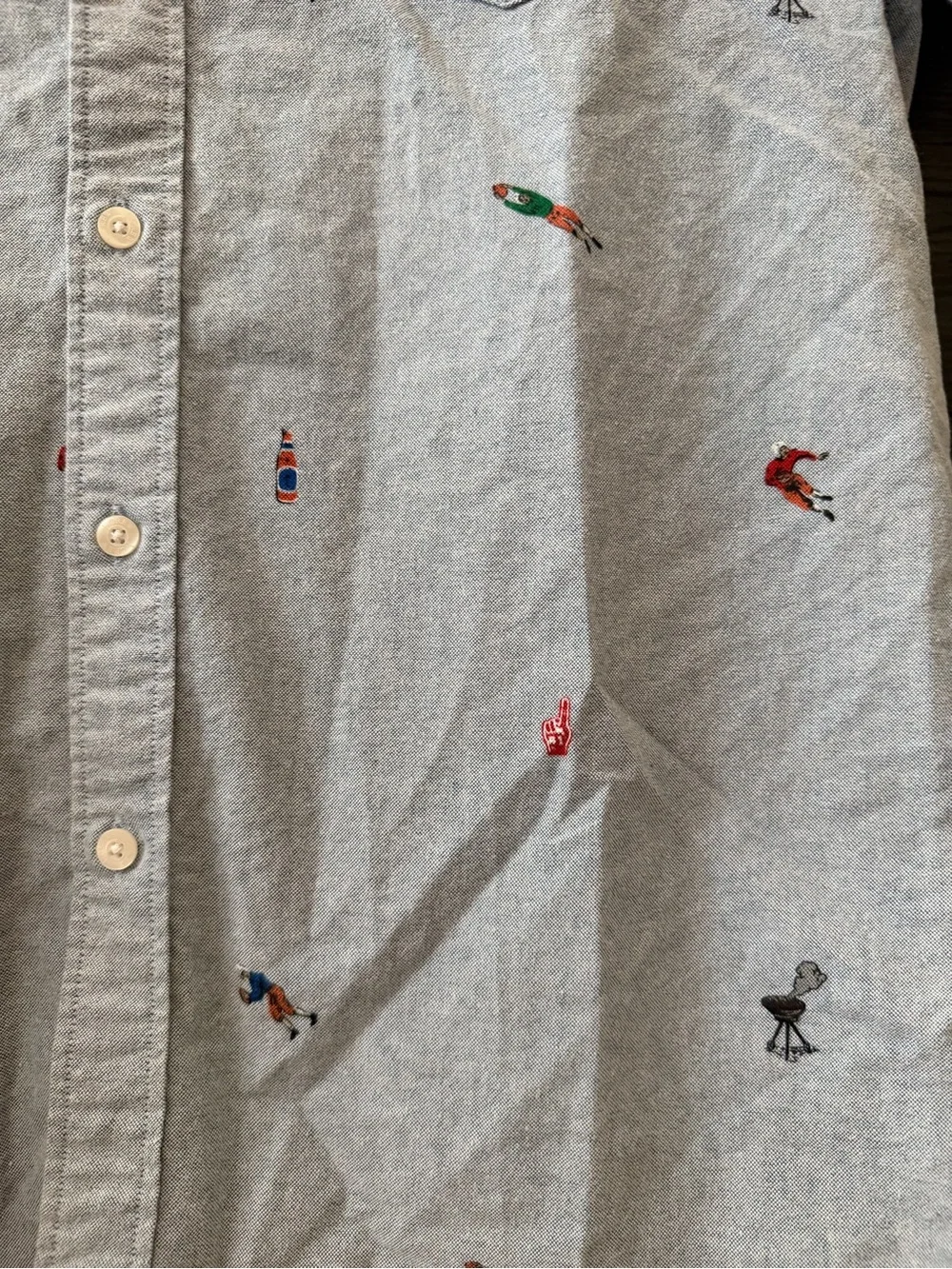 J. Crew light blue