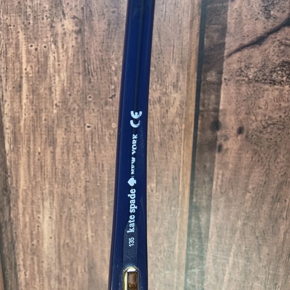 Kate‎ Spade Catalina Eyeglasses Womens Blue Tortoise Cat Eye Glasses Frame 135mm
