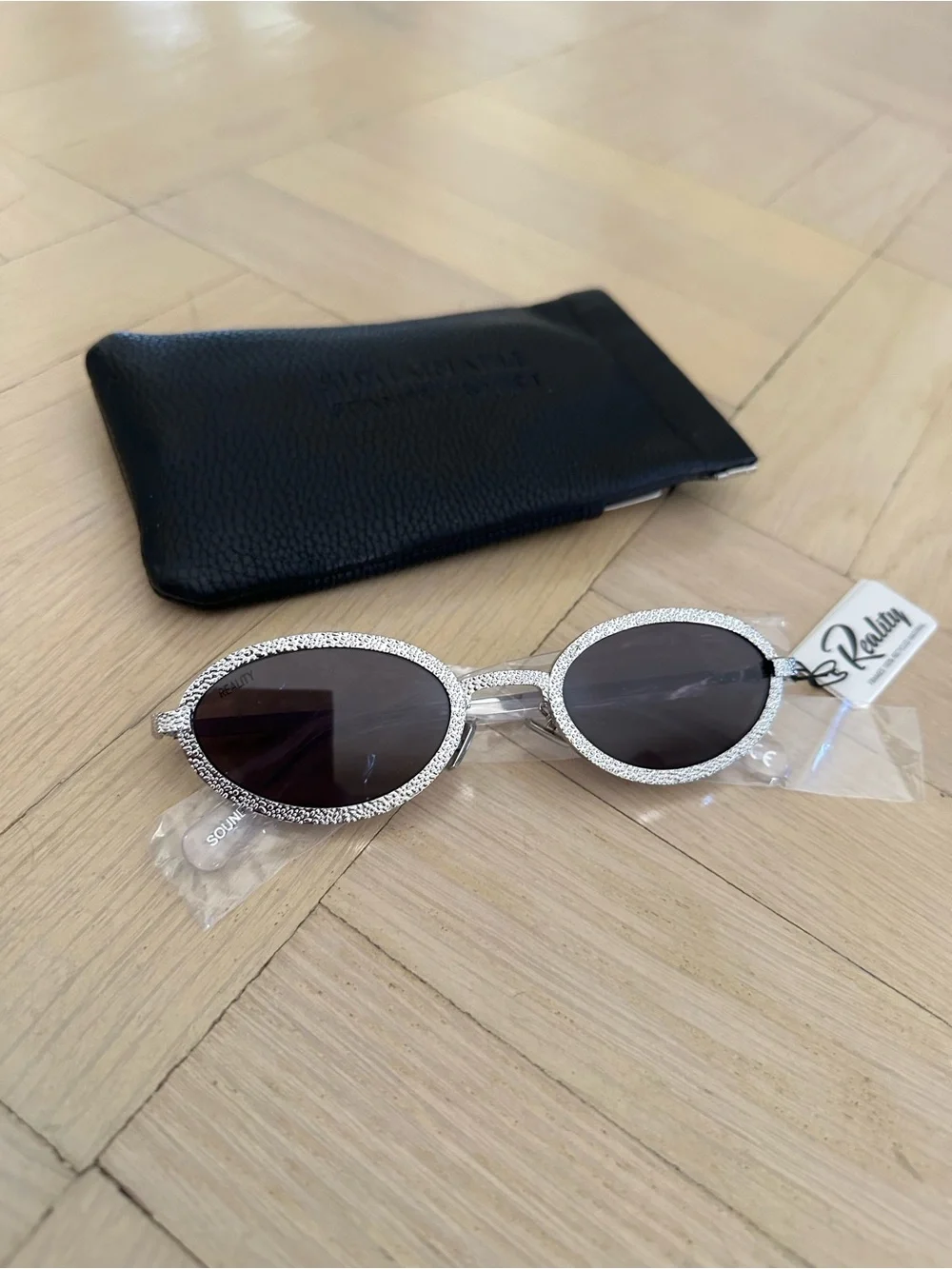 Sound Unlimited Silver Sunglasses by Reality Eyewear NWT