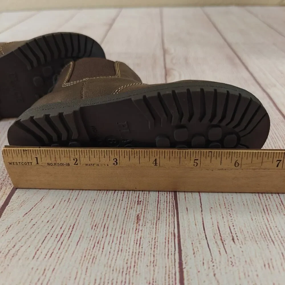 The Childrens Place zipper brown elastic