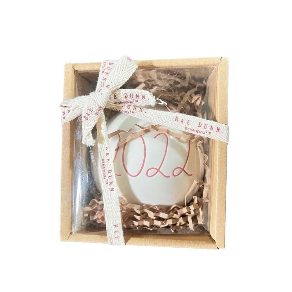 Rae Dunn by Magenta NIB 2022 Christmas Ornament