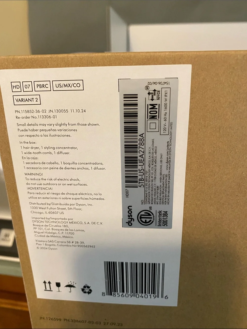 Dyson supersonic hairdryer