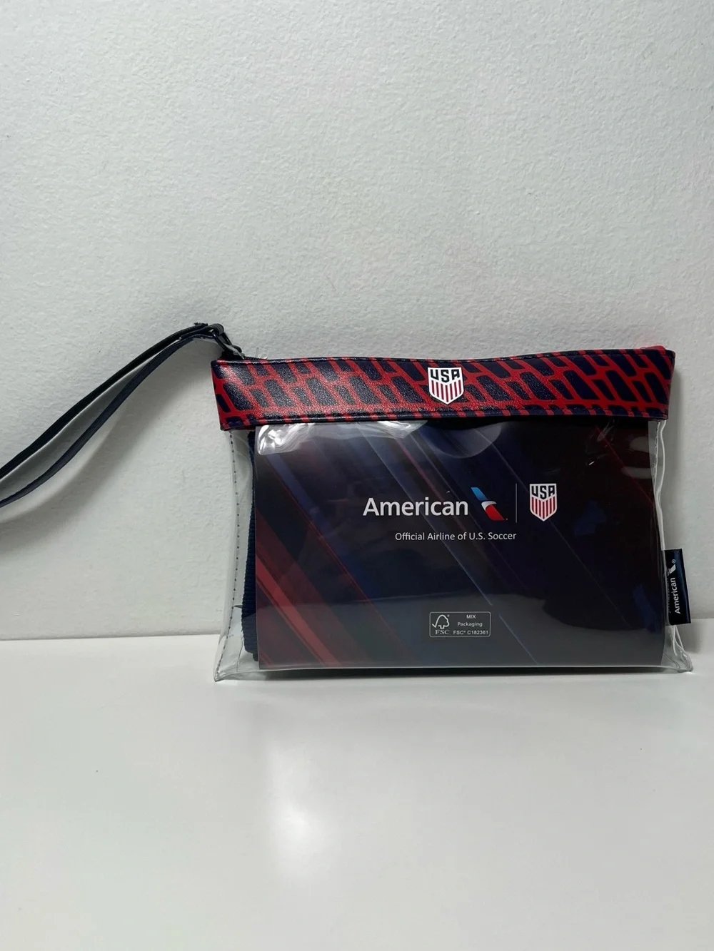 American Airlines earplugs summer crossbody