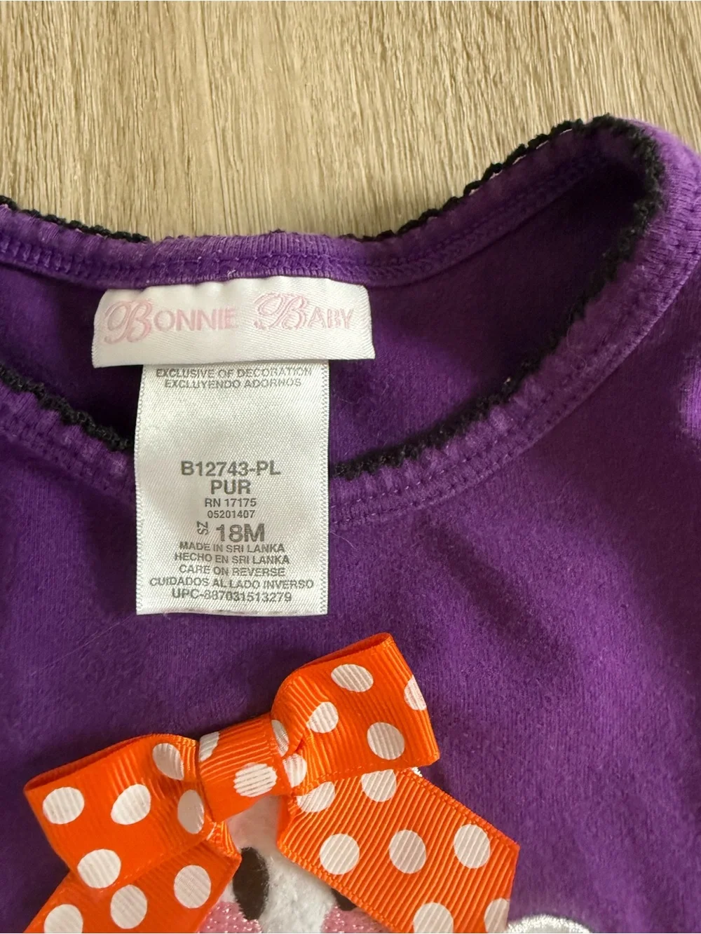 Bonnie Baby purple tunic