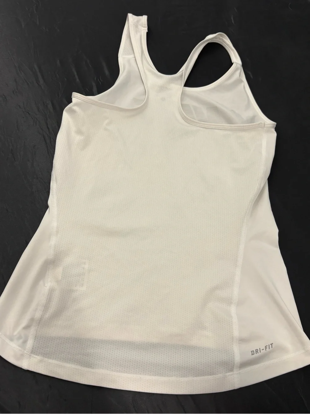 Nike white racerback