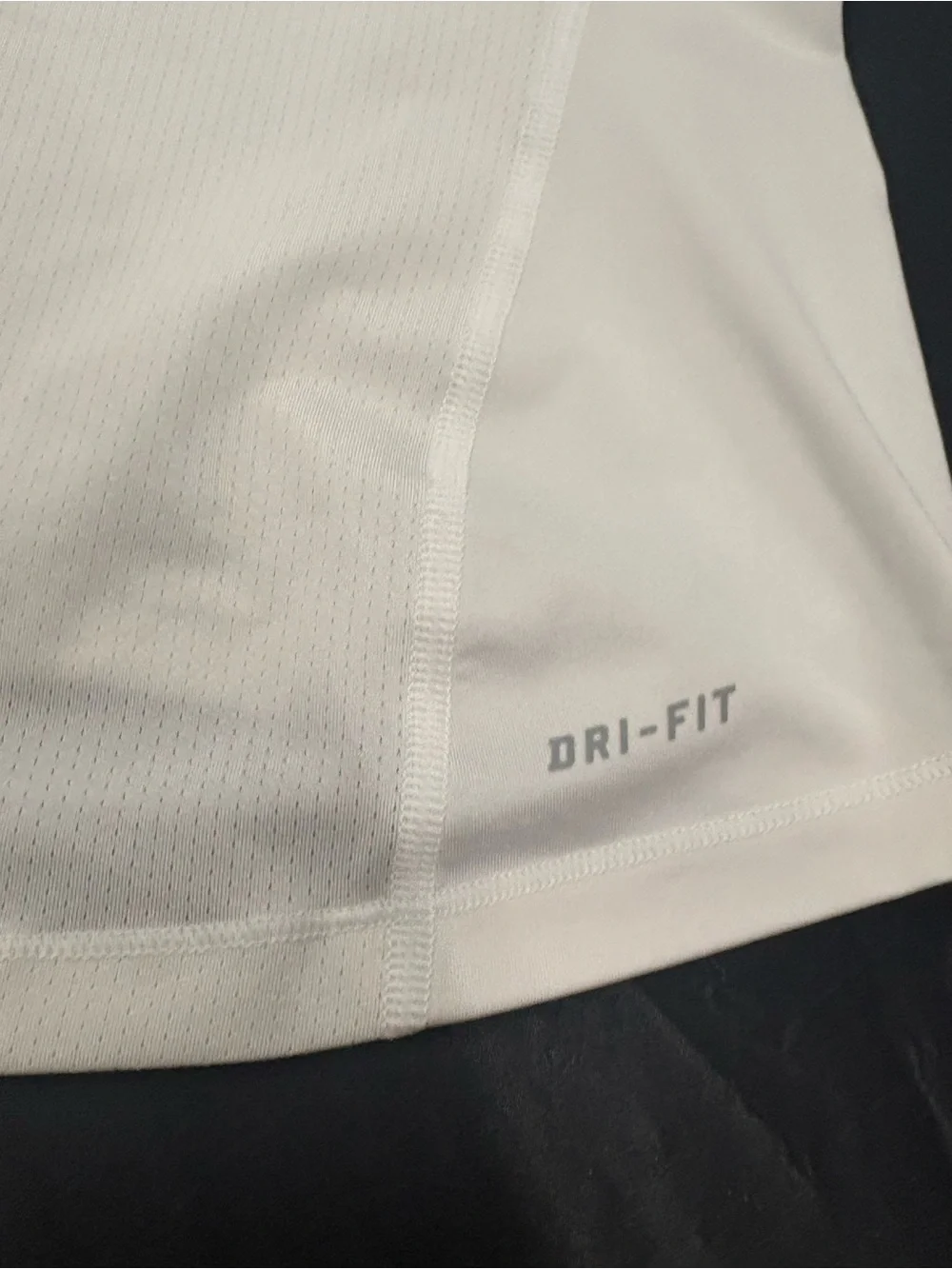 Nike white racerback