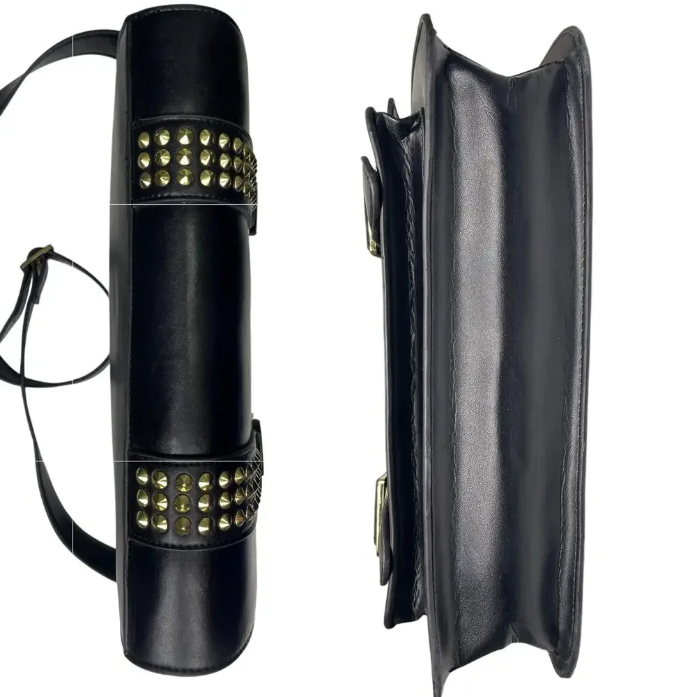 Steven By Steve Madden black faux