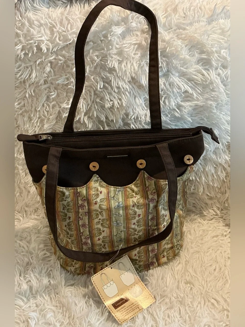 Longaberger homestead tote