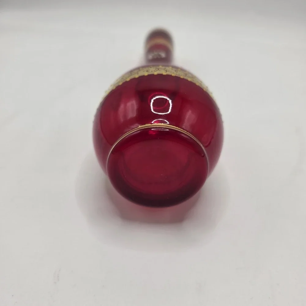 Red beautiful vintage