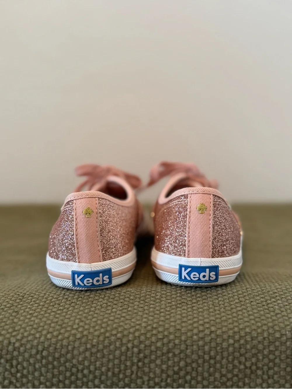 Keds X Kate Spade sparkling pink