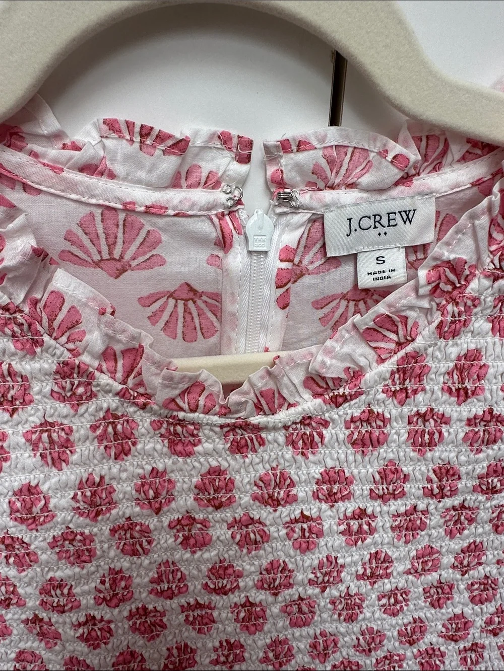 J. Crew sleeves easy flutter