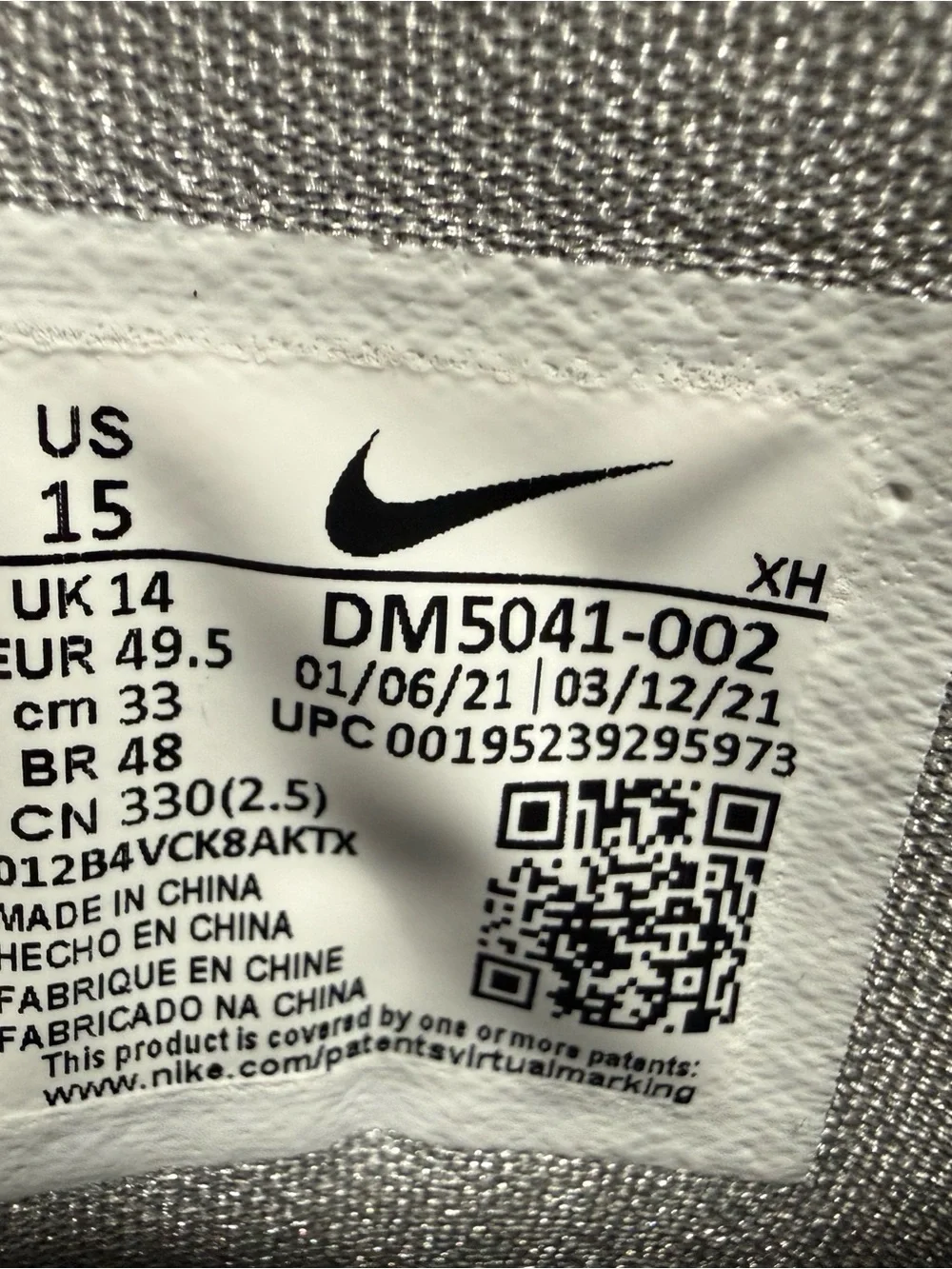 Nike Kyrie 4 Low Wolf Grey TB Promo Mens Size 15 DM5041-002