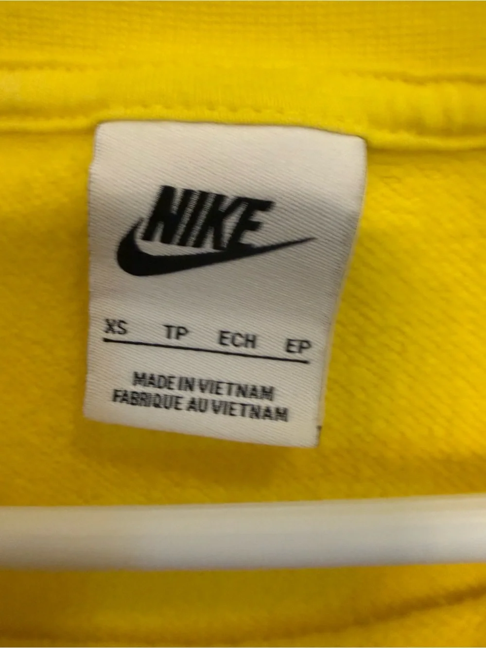 Nike bright yellow