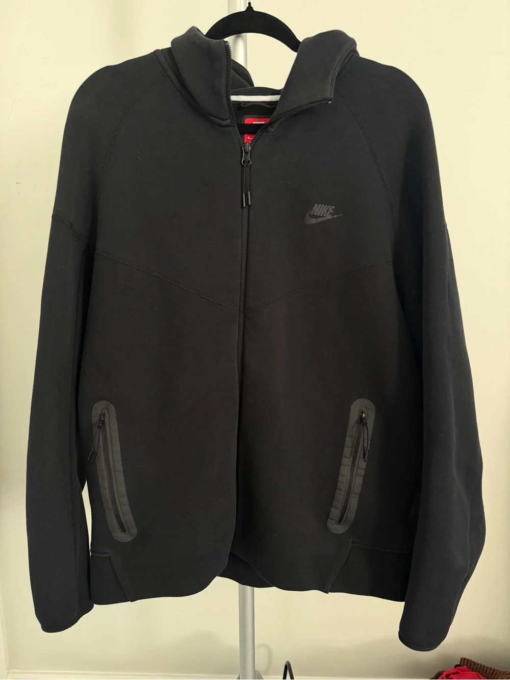 Nike Black Lightweight Full-Zip Hoodie Jacket