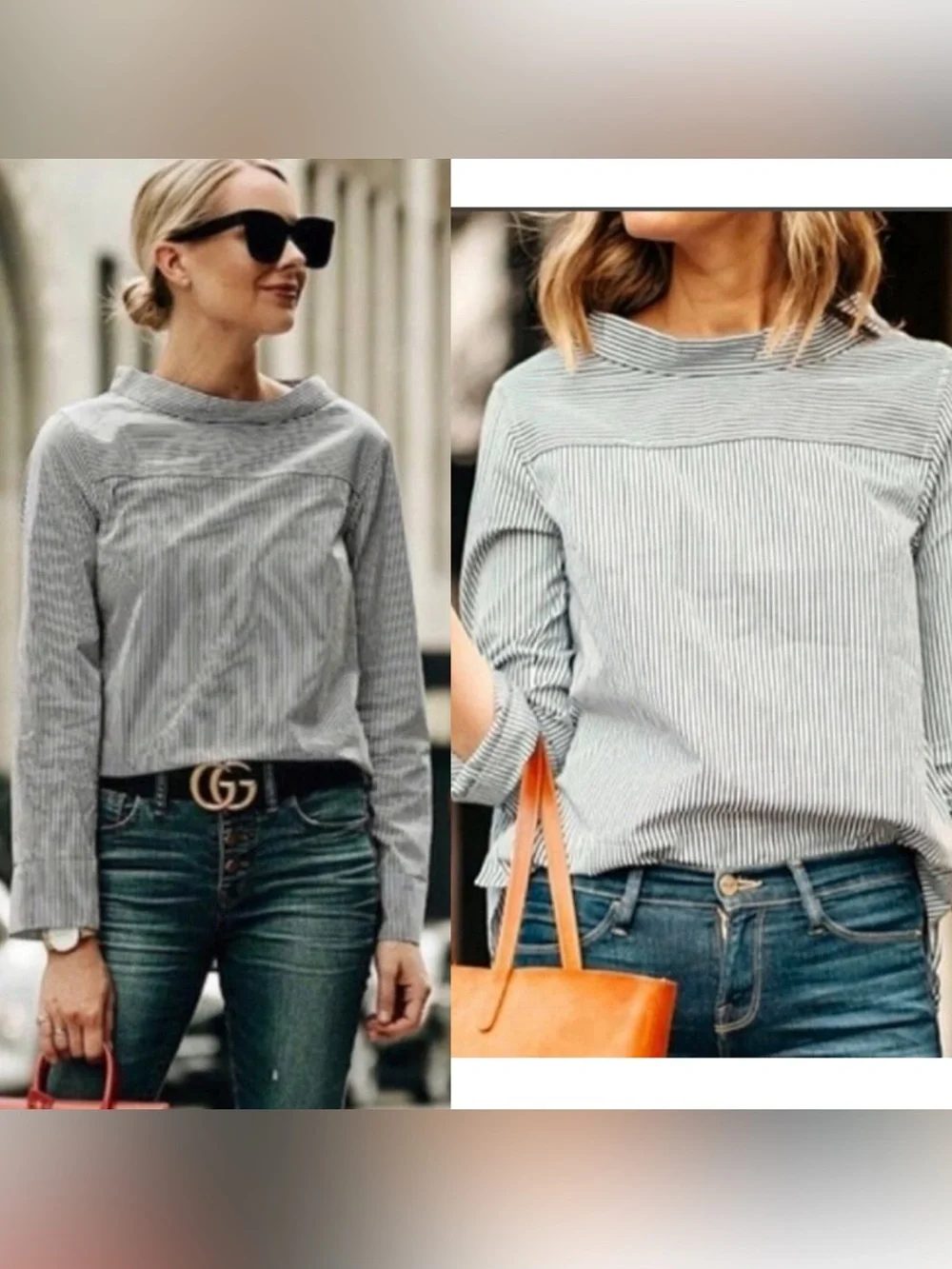 J. Crew lightweight striped