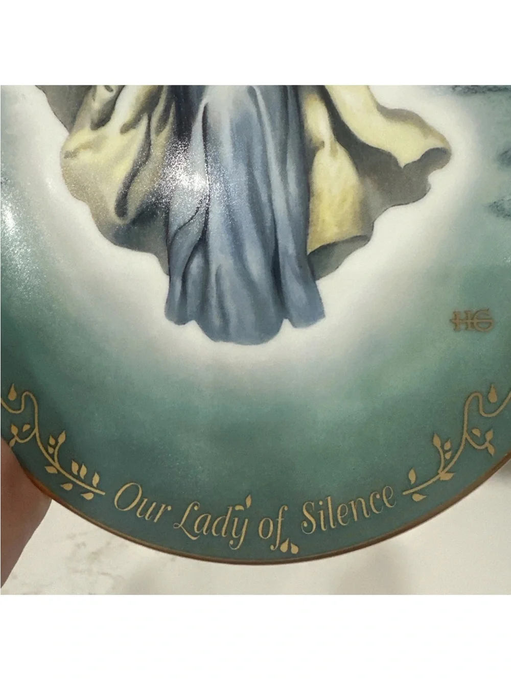 The Bradford Exchange oval porcelain