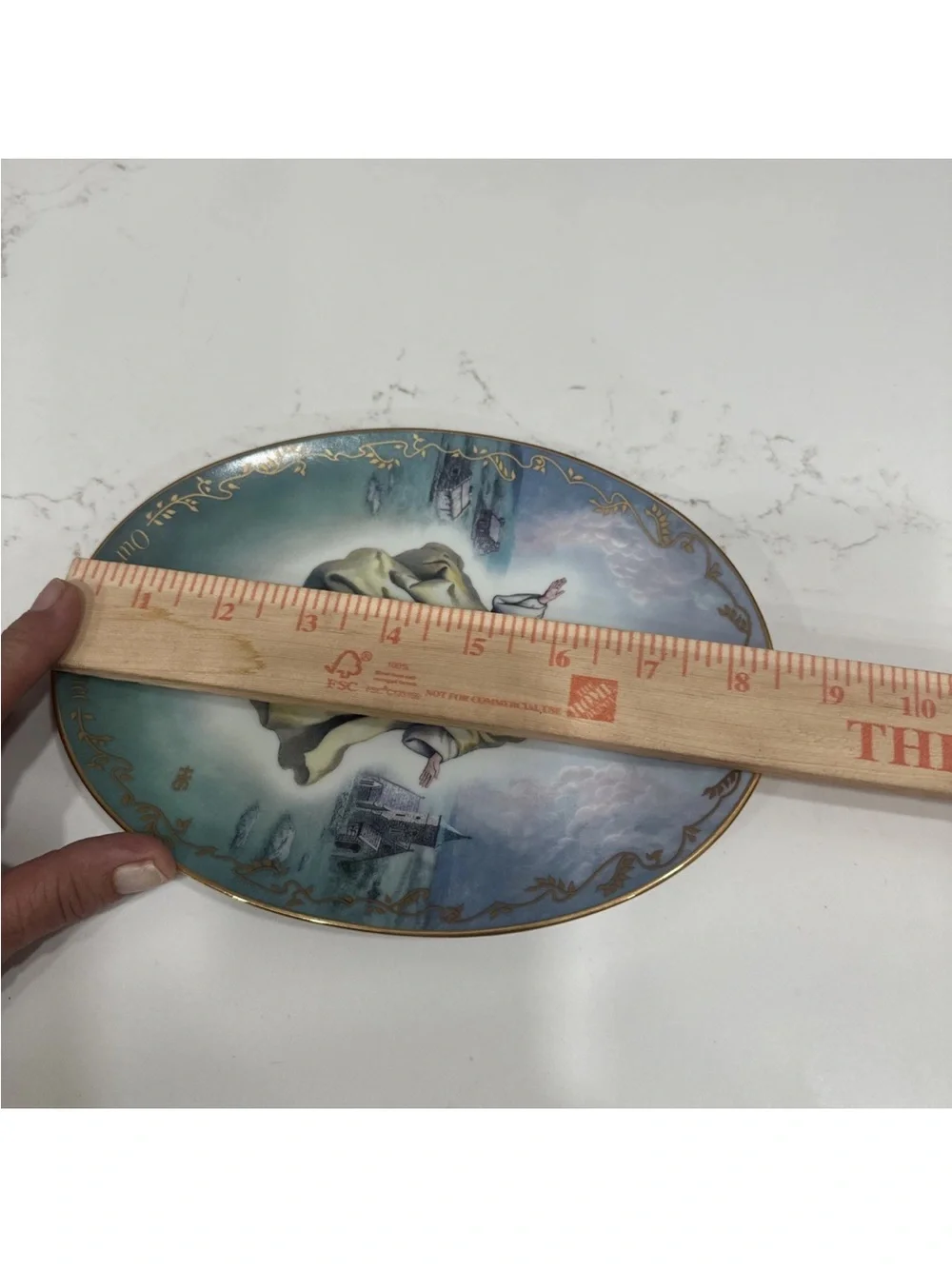 The Bradford Exchange oval porcelain