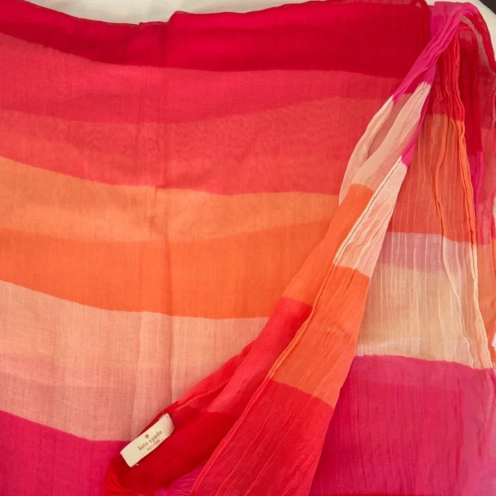 kate spade bright scarf