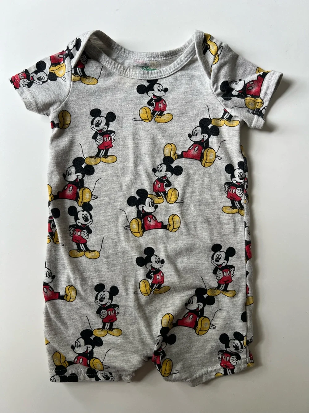 Disney Baby Mickey Mouse Romper Size 12M