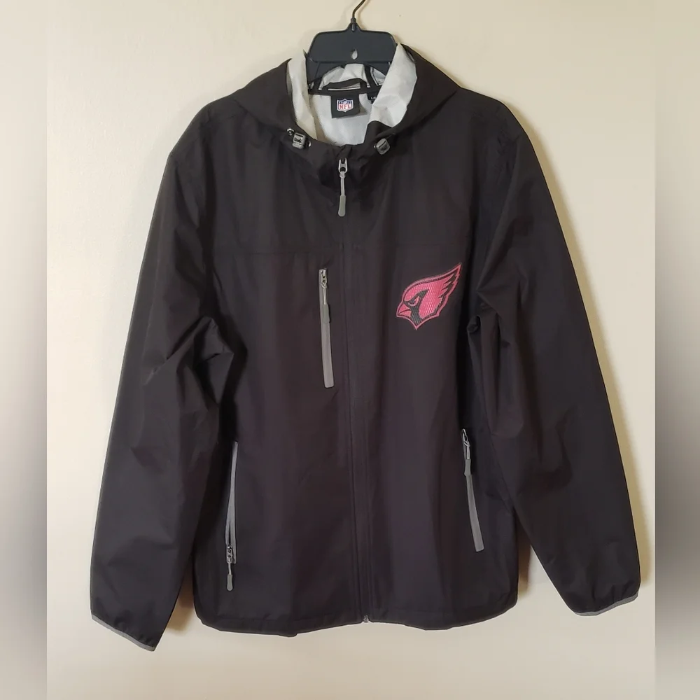 NFL Arizona Cardinals Windbreaker Jacket Men's Size Large