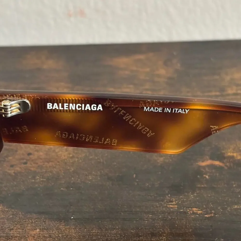 Balenciaga tortoise sunglasses