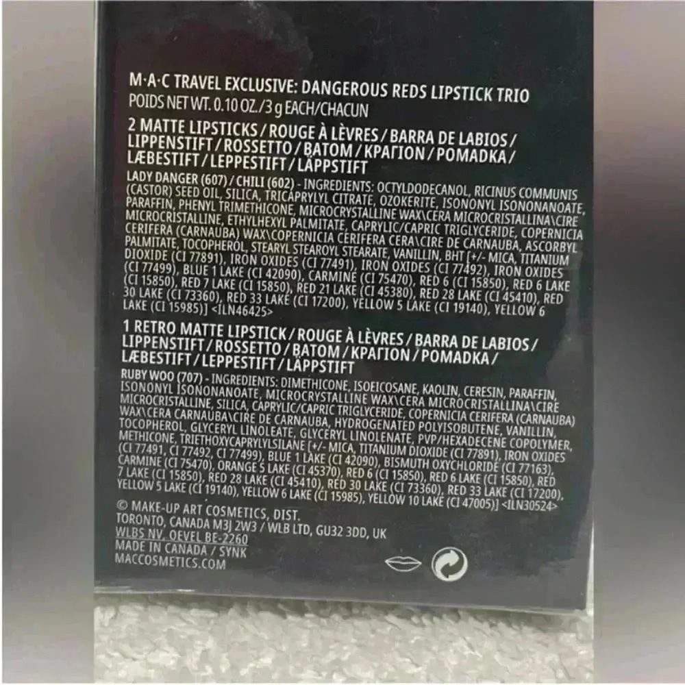 MAC Cosmetics new packaging
