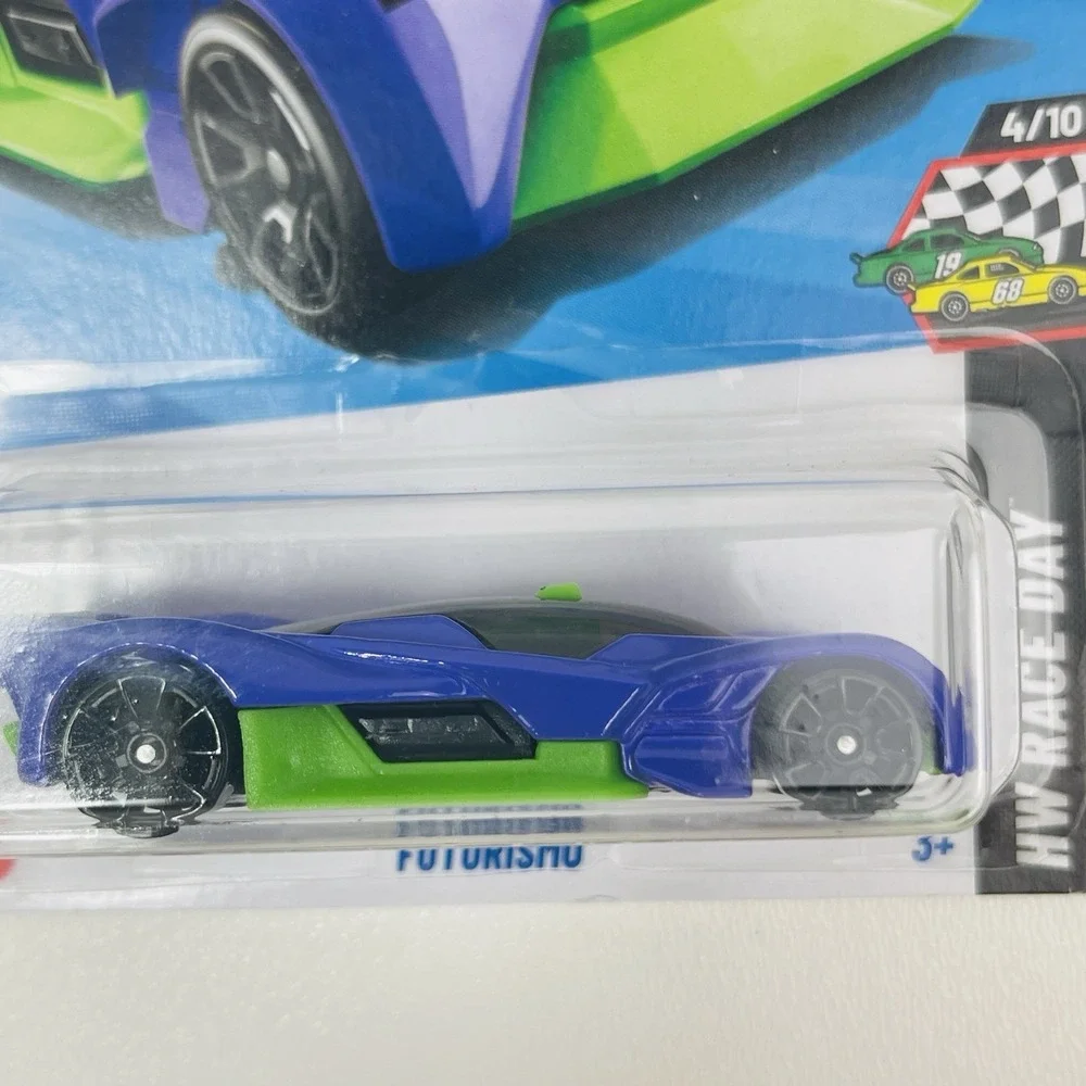 2025 Hot Wheels Main Line Futurismo Blue Green HW Race Day 124/250