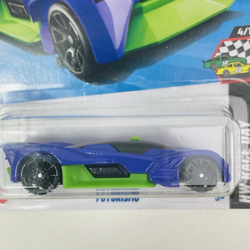 2025 Hot Wheels Main Line Futurismo Blue Green HW Race Day 124/250