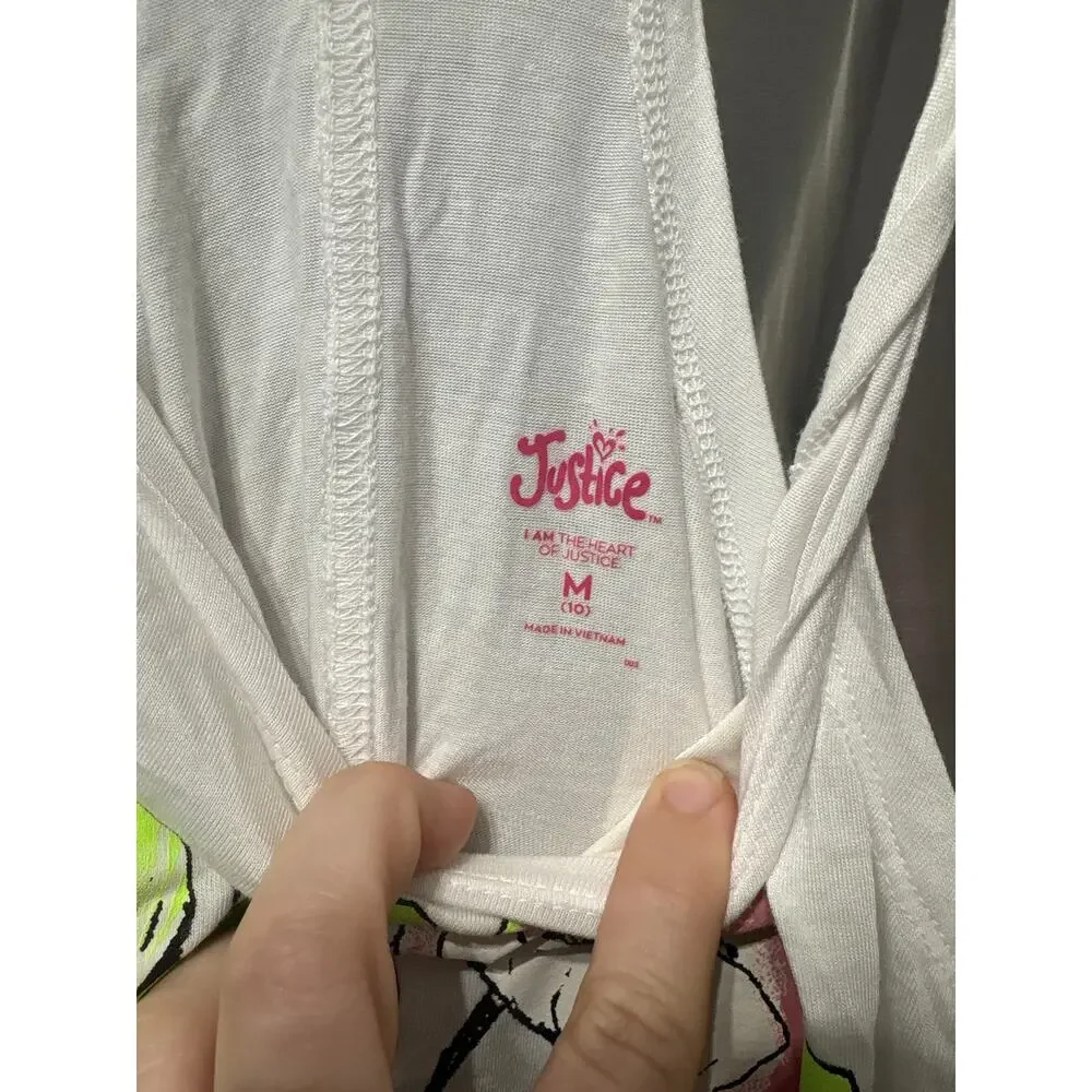 $5/15White Justice Tank - M (10)